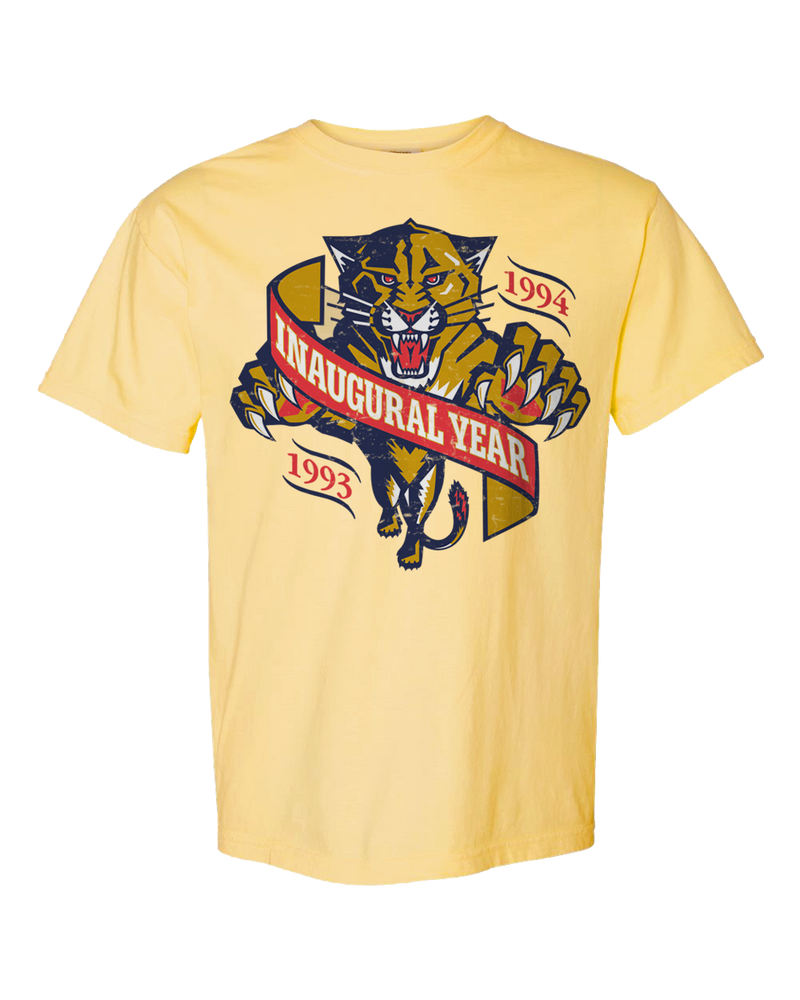 Vintage Inaugural Year | T-Shirt | Championship Gold