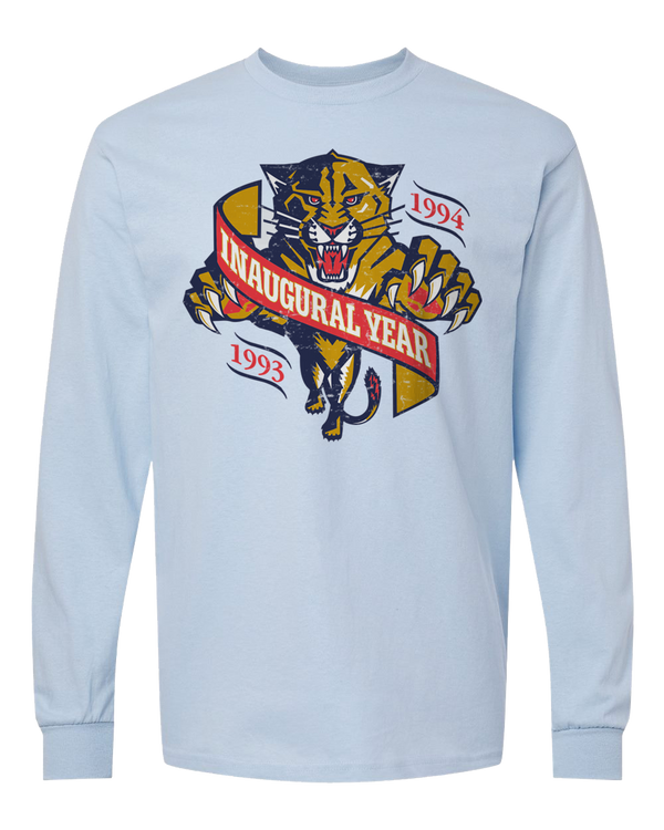 Vintage Inaugural Year | Long Sleeve | Sky Blue