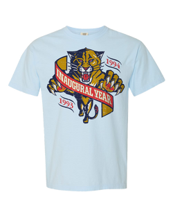 Vintage Inaugural Year | T-Shirt | Sky Blue