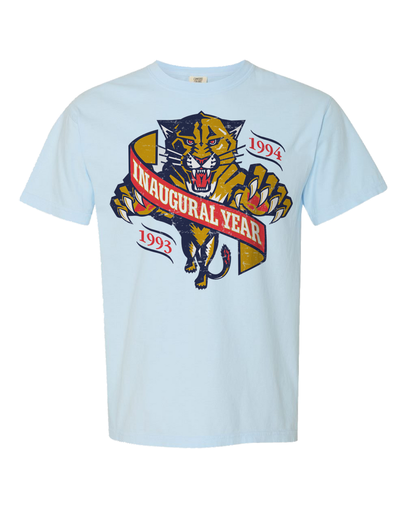 Vintage Inaugural Year | T-Shirt | Sky Blue