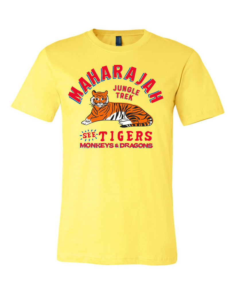 Maharajah Jungle Trek, Crew Neck Tee, Urgent Yellow