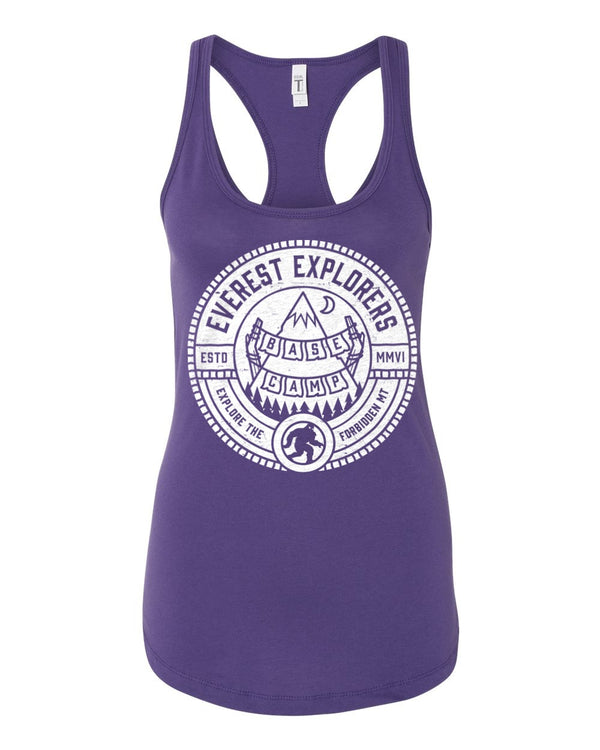 Everest, Racerback Tank, Purple